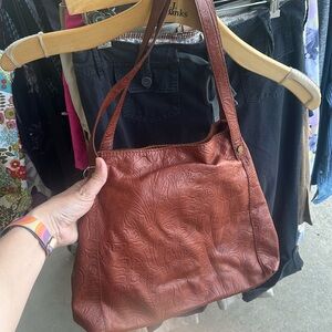 American Leather Co Liberty shopper leather bag/purse. Like new condition.